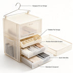 Foldable Hanging Wardrobe Drawer Organizer