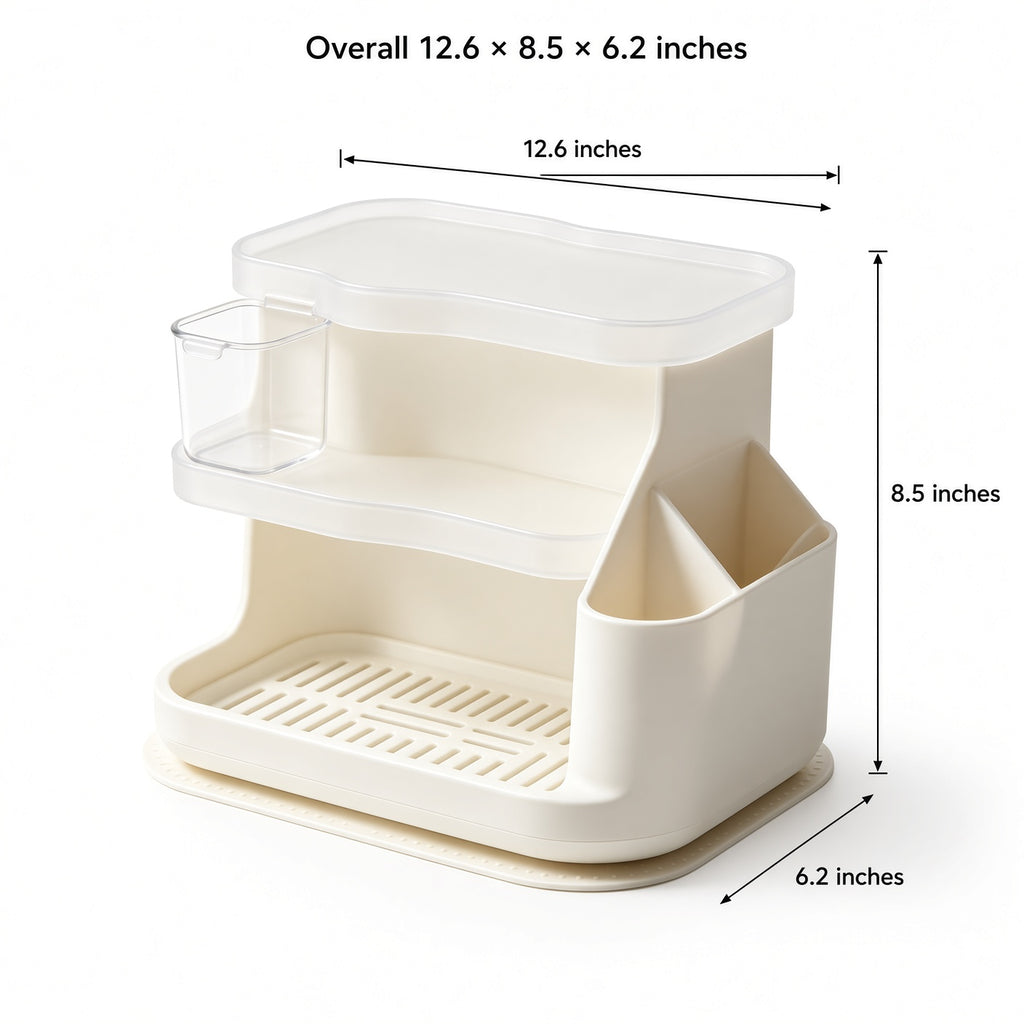 Tiered Step Kitchen Storage Shelf