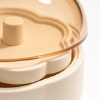Seashell Lid Rotating Jewelry Organizer