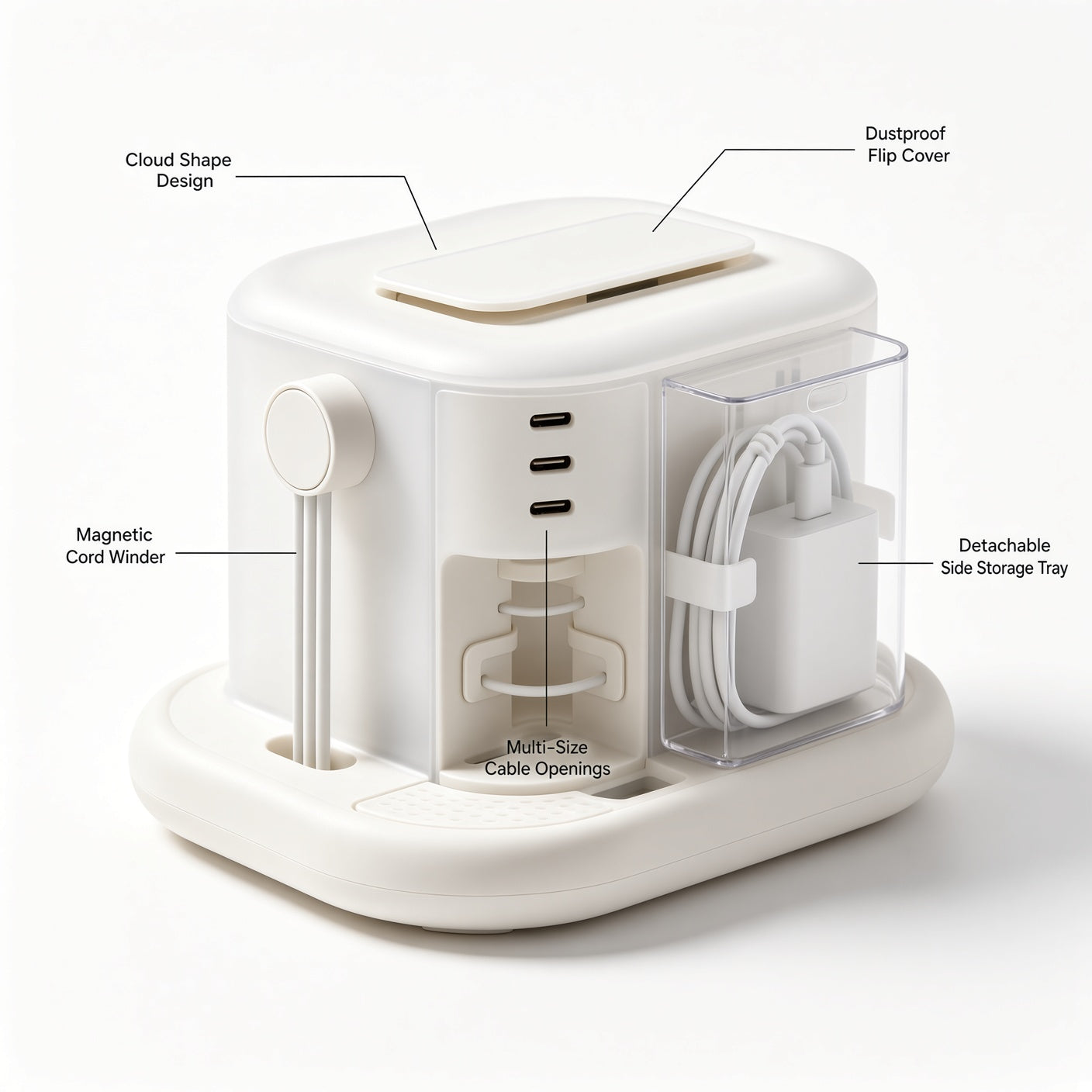 Cloud Shape Cable Management Box